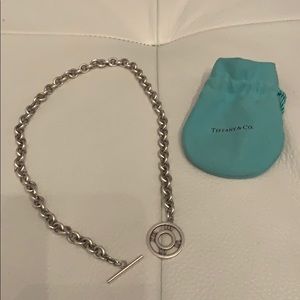 Tiffany & Co Sterling Silver Roman Numeral Choker